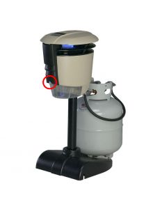 Область, куда нужно располагать аттрактант Октенол в модели Flowtron MT275A