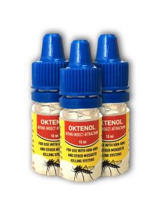 Приманка Октенол "SITITEK" - 3 флакона для уничтожителей комаров и мошек KRN, GRAD Black G1 и других ловушек