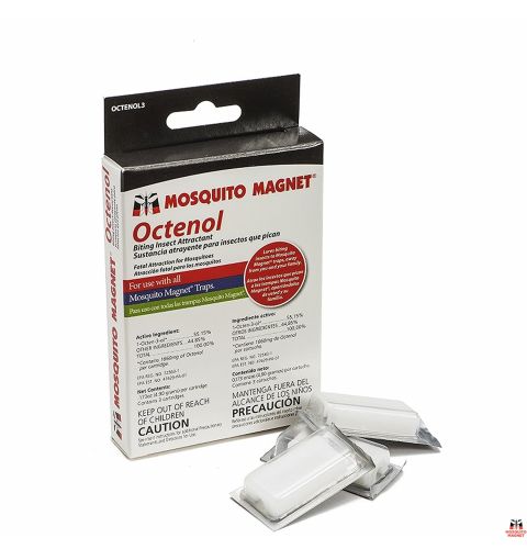 Набор приманок Octenol на 2 месяца - 3 таблетки для уничтожителей комаров и мошки Mosquito Magnet