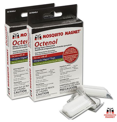 Набор приманок Octenol на 4 месяца - 6 таблеток для ловушек для комаров и мокрецов Mosquito Magnet